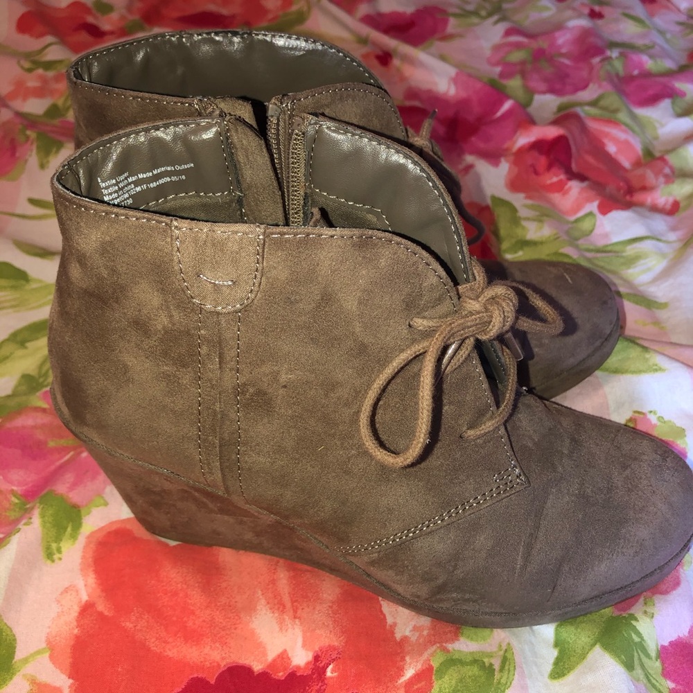 Tan Booties